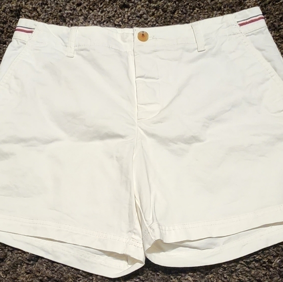Tommy Hilfiger Chino Style Short White Sz. 8 - Picture 3 of 7